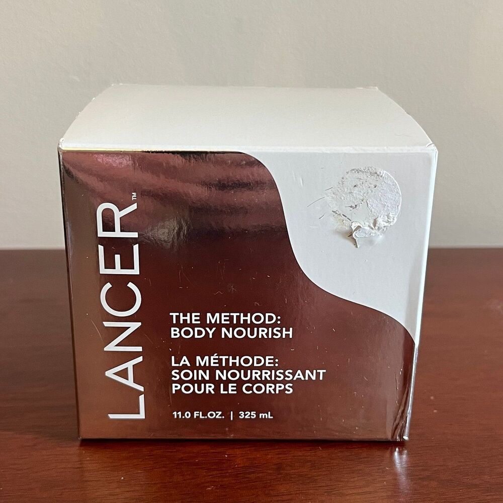 NEW Lancer The Method Body Nourish 11 oz